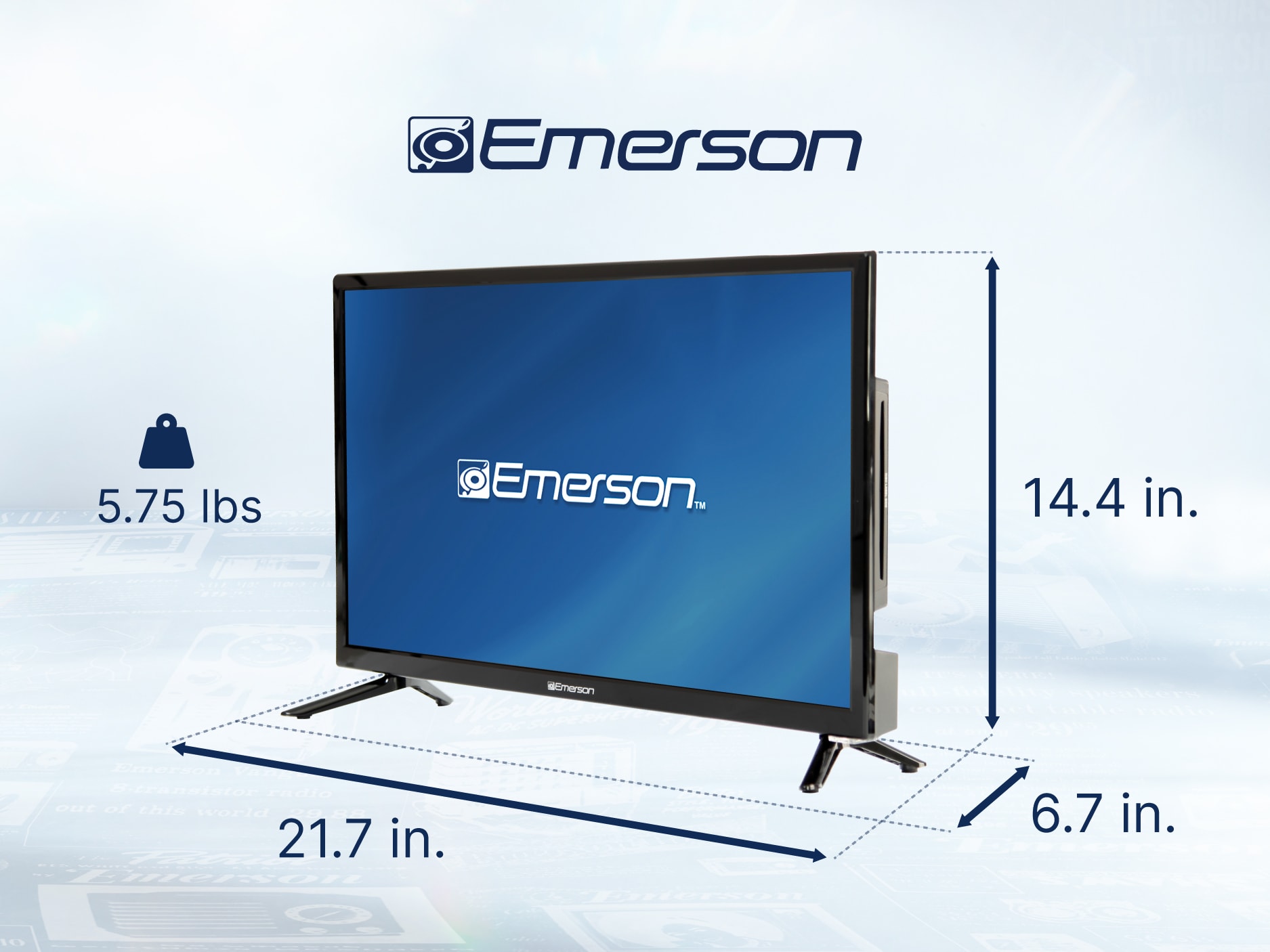 Emerson ETD-2450 tvs - View #3
