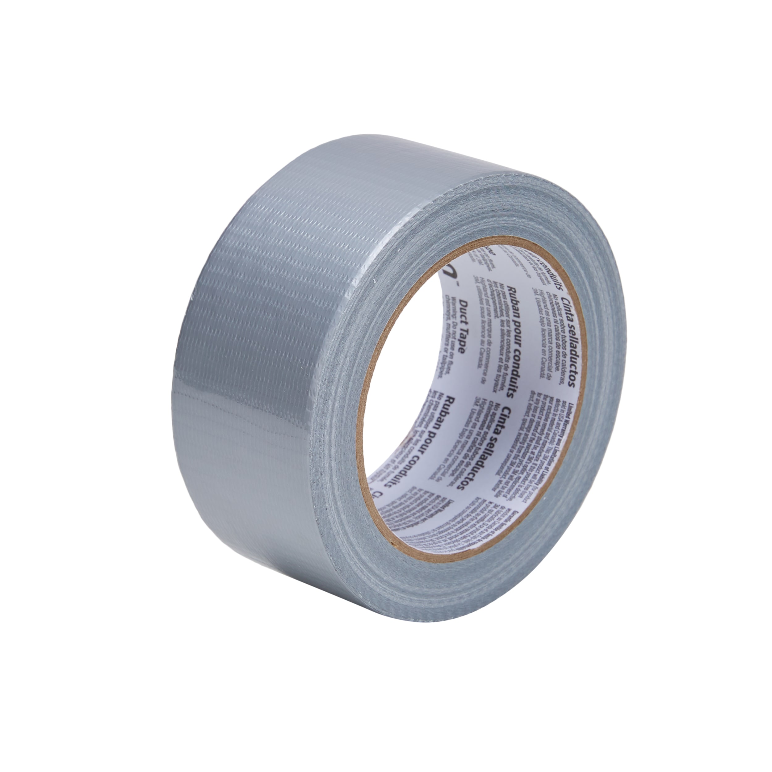 DUCK TAPE Duck Tape 222226 Duct Tape, 50m x 50mm, Silver, Gloss Finish