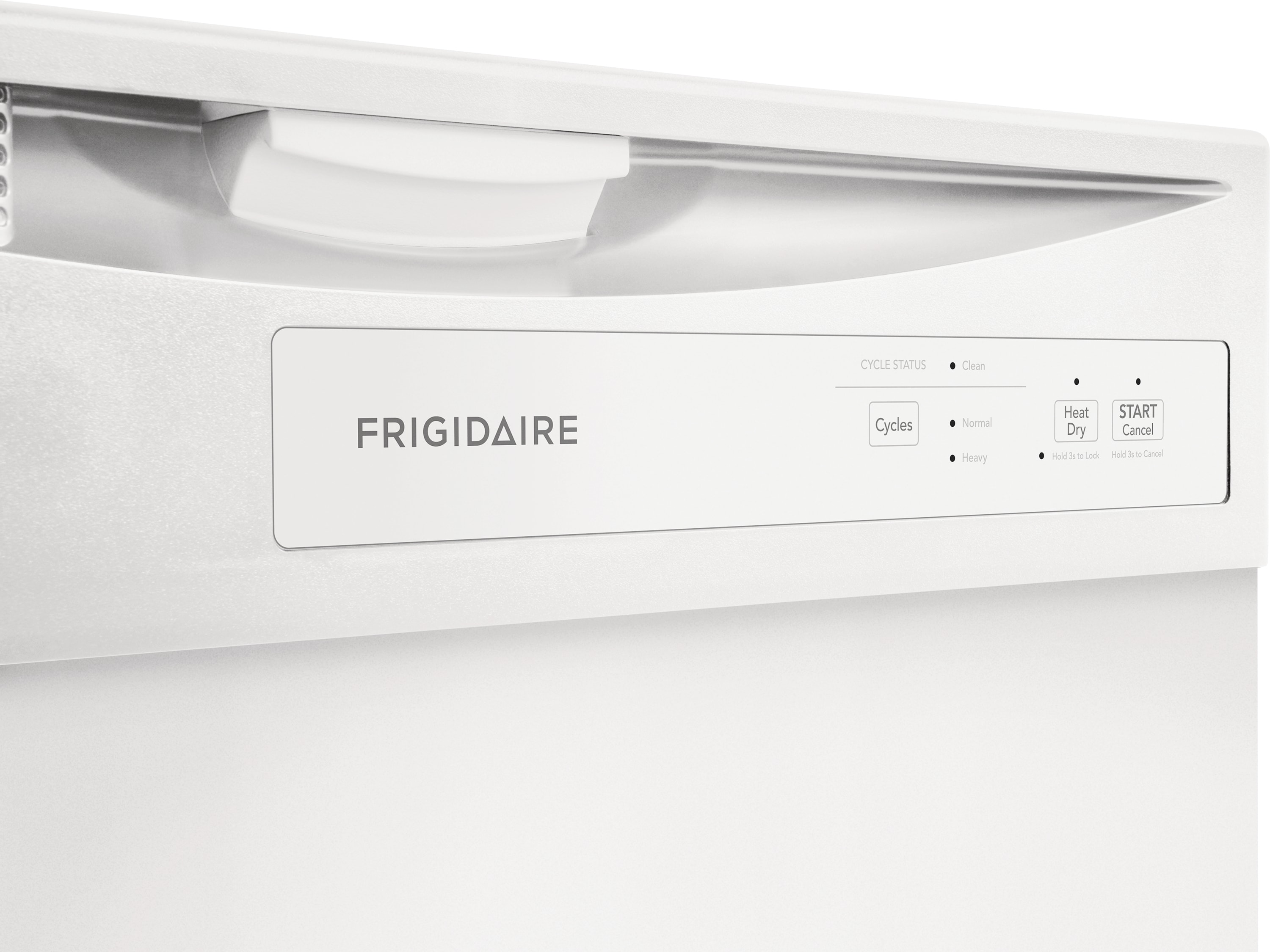 Frigidaire 24 Built-in White Dishwasher 3 Cycles