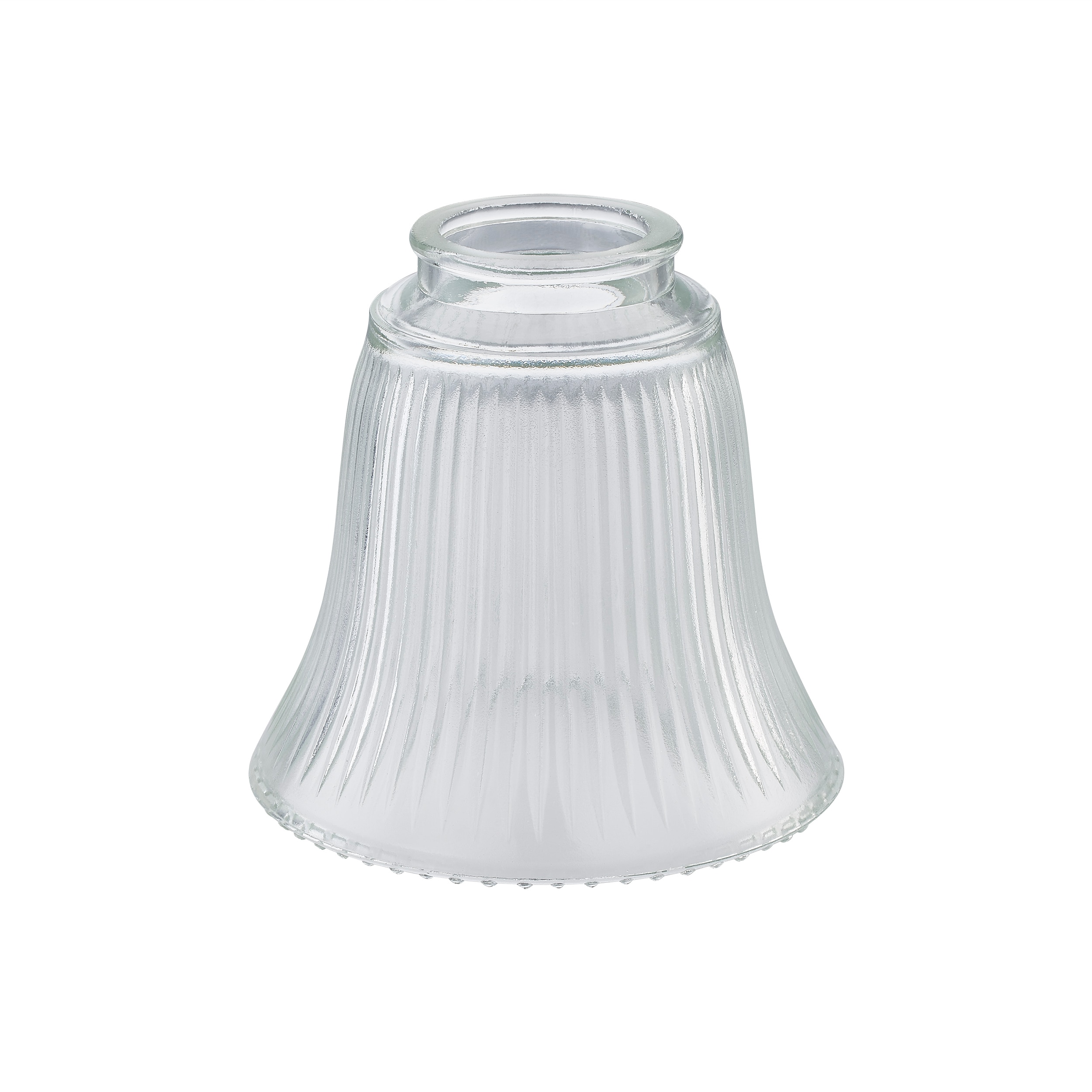 Fan Lamp Fixture Holophane Design Shade 11" X 3 1/4" Glass Globe Pendant 