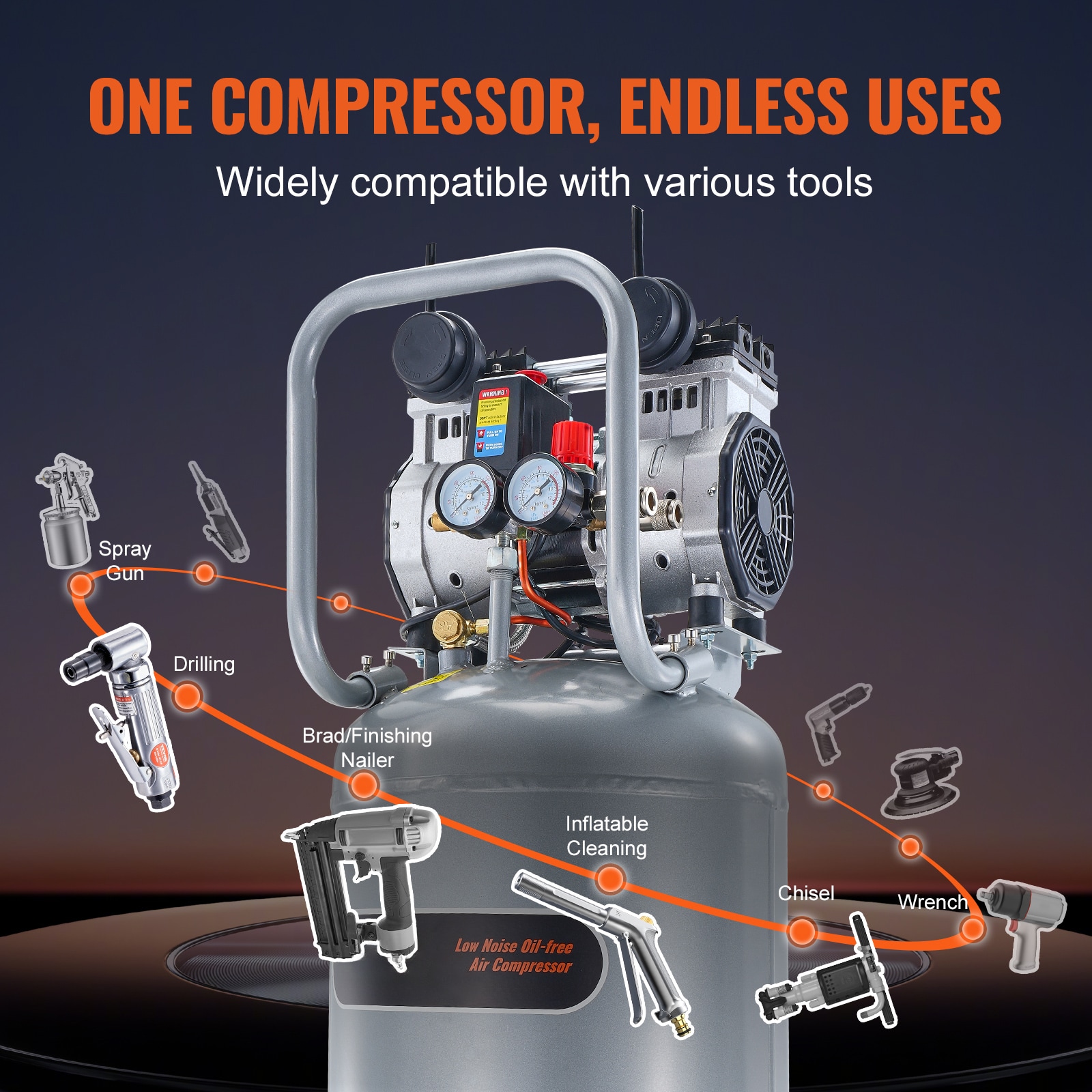 VEVOR 13JLLSKYJ13JEOUJHV1 Air-Compressors - View #7