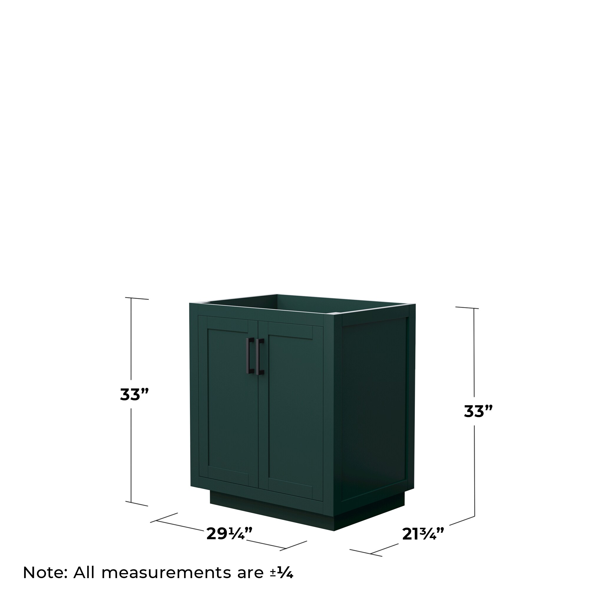 Wyndham Collection WCF292930SGKCXSXXMXX vanities - View #3