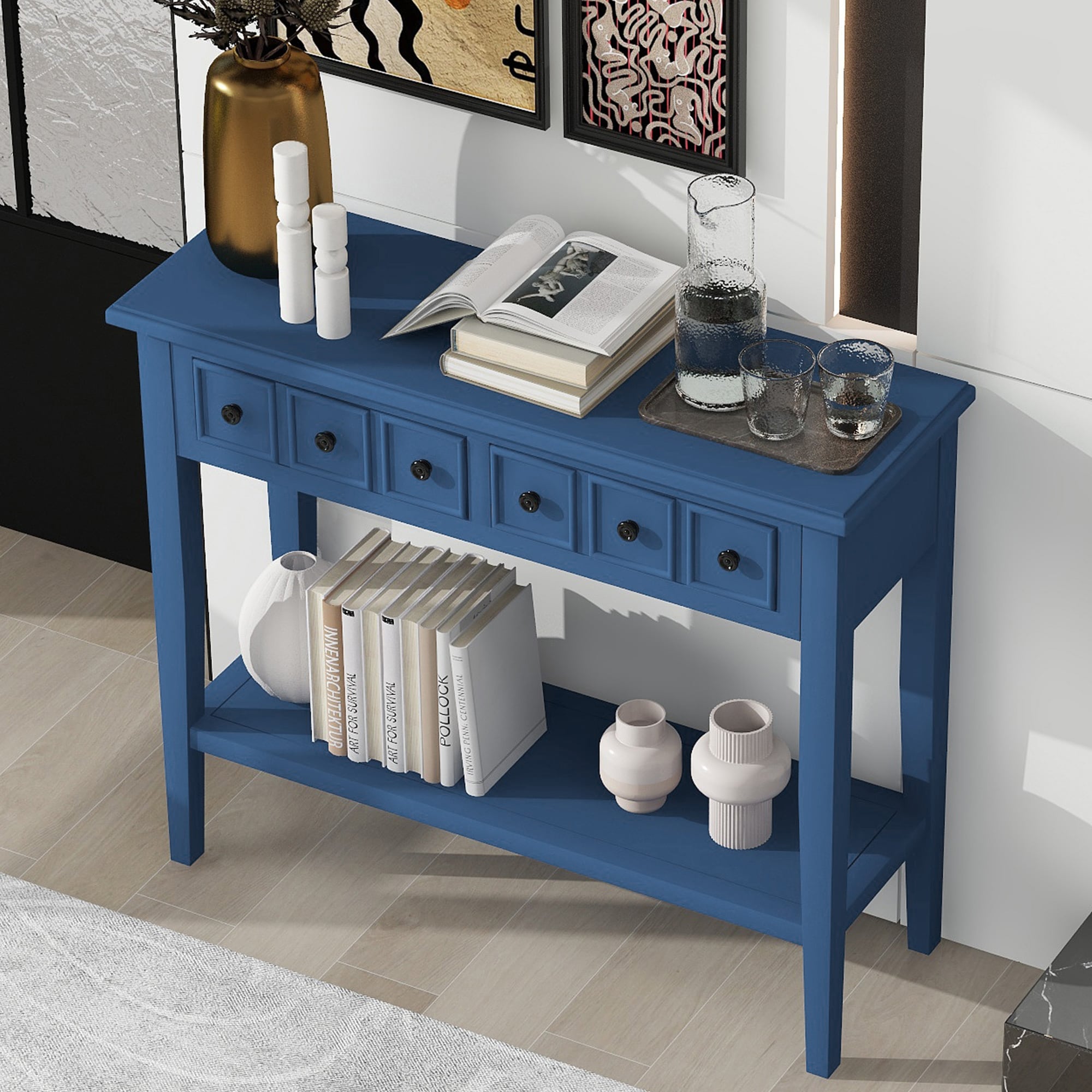SINOFURN SYA330209BL Console-Sofa-Tables - View #5