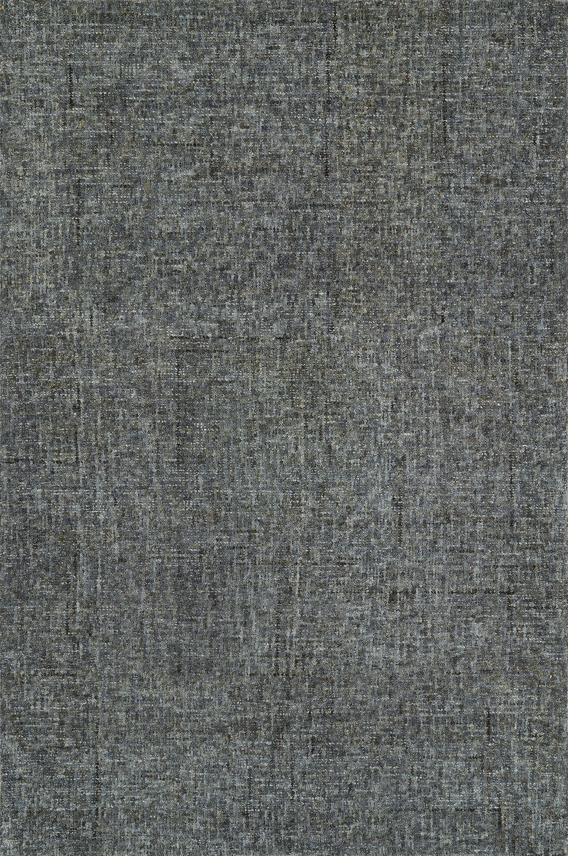 Addison Rugs AEA31ST5X8 Eastman 5 x 8 (ft) Tufted Wool Steel Gray Rectangular Indoor Solid Farmhouse/Cottage Area rug