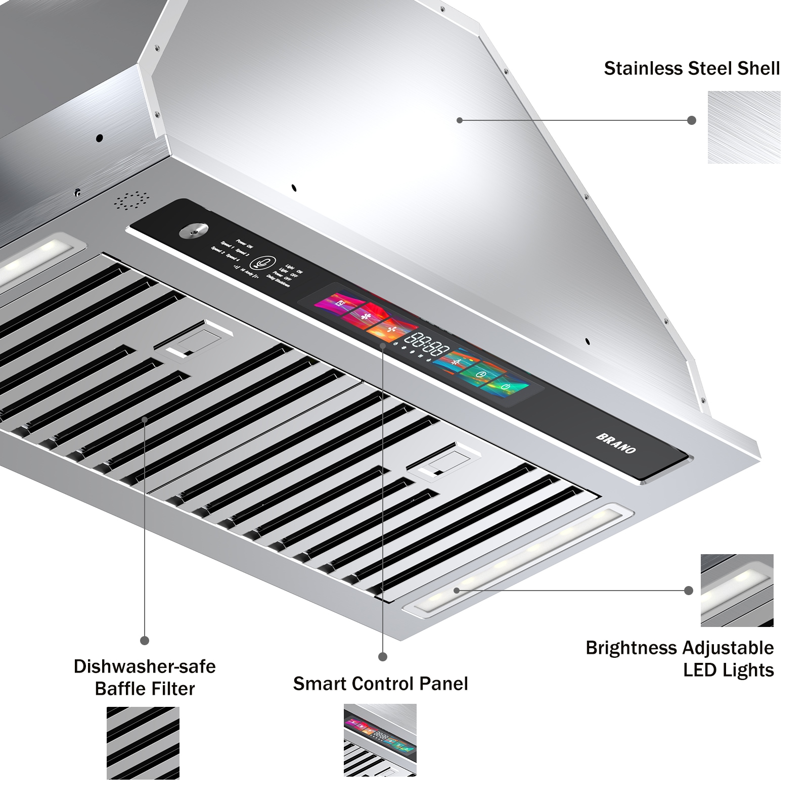 Jeremy Cass WXA032823 Undercabinet-Range-Hoods - View #6
