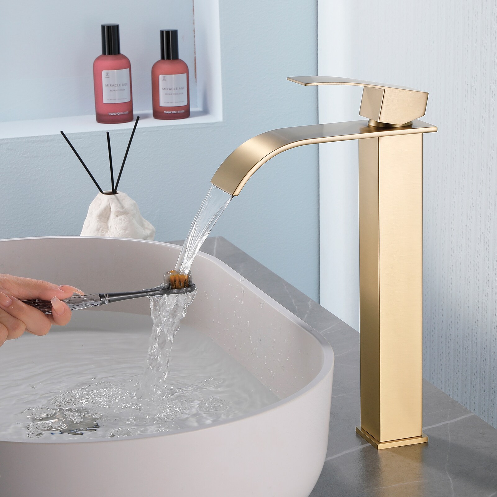 WELLFOR SMG-27008BG Lavatory-Faucets - View #4