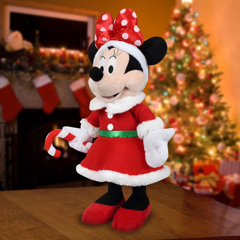 Versnipperd interieur bekken Disney 23-in Mickey & Friends Decoration Minnie Mouse Christmas Decor in  the Christmas Decor department at Lowes.com
