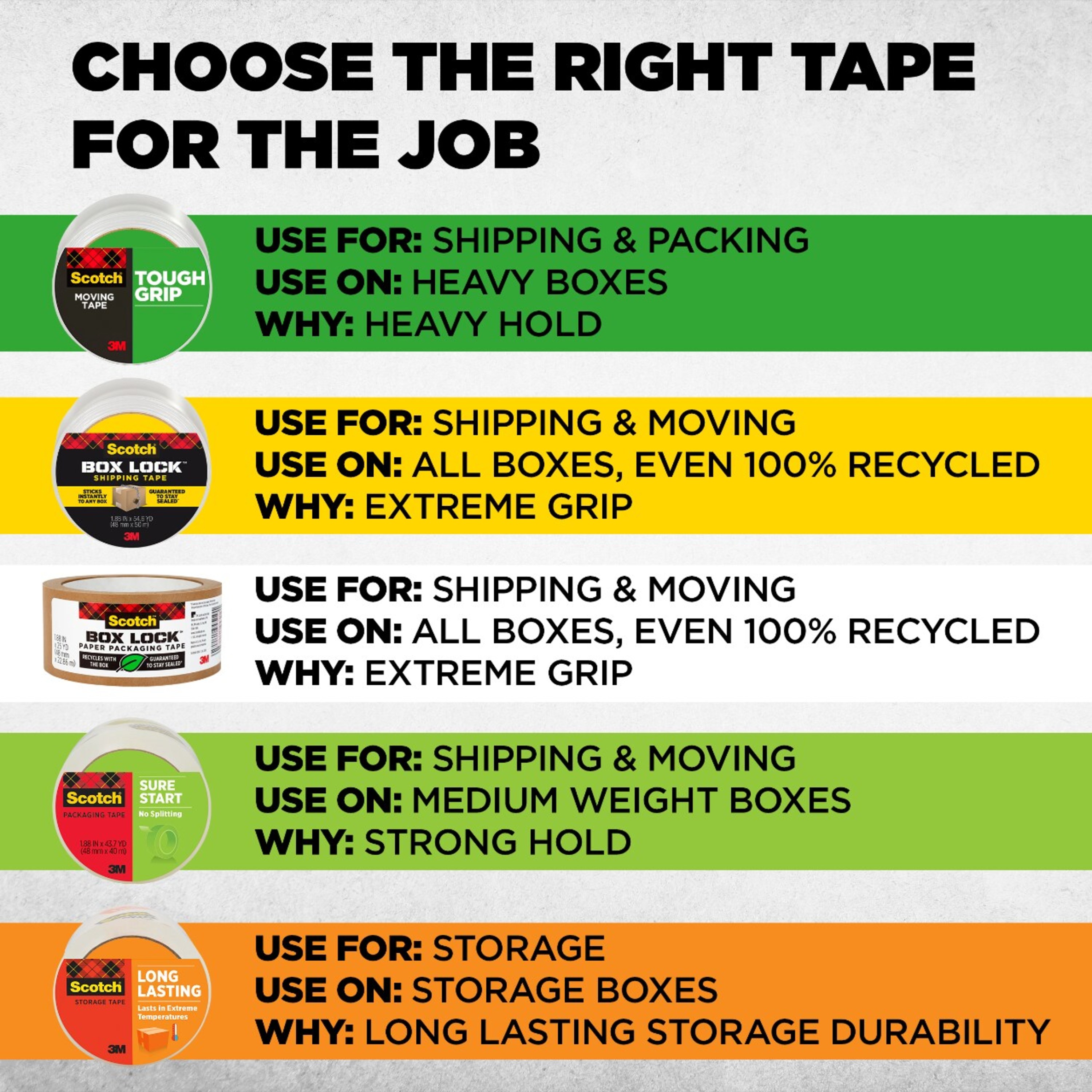 Scotch 3500-60LR3-8CC Packaging-Tape - View #10