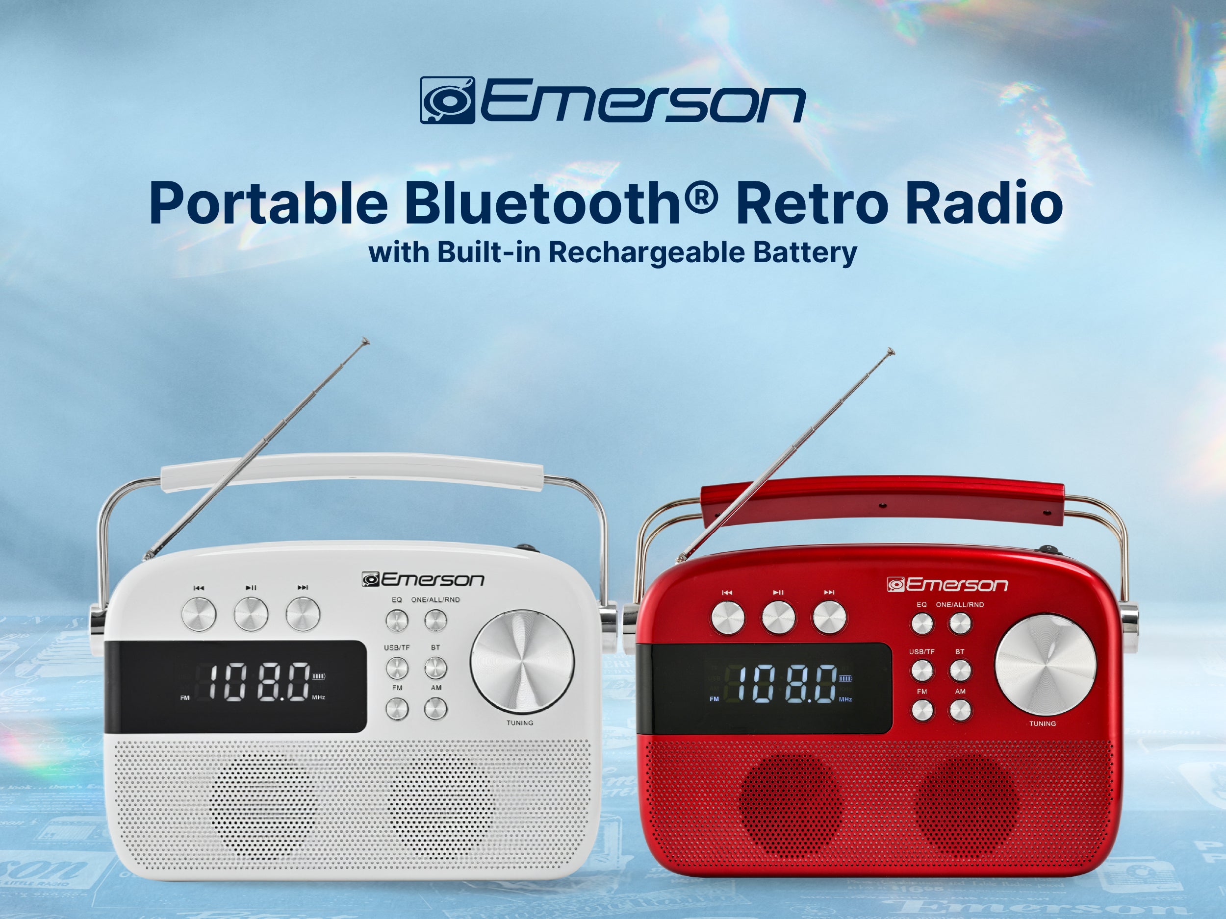 Emerson EAS-3010-WH Boomboxes-Radios - View #3