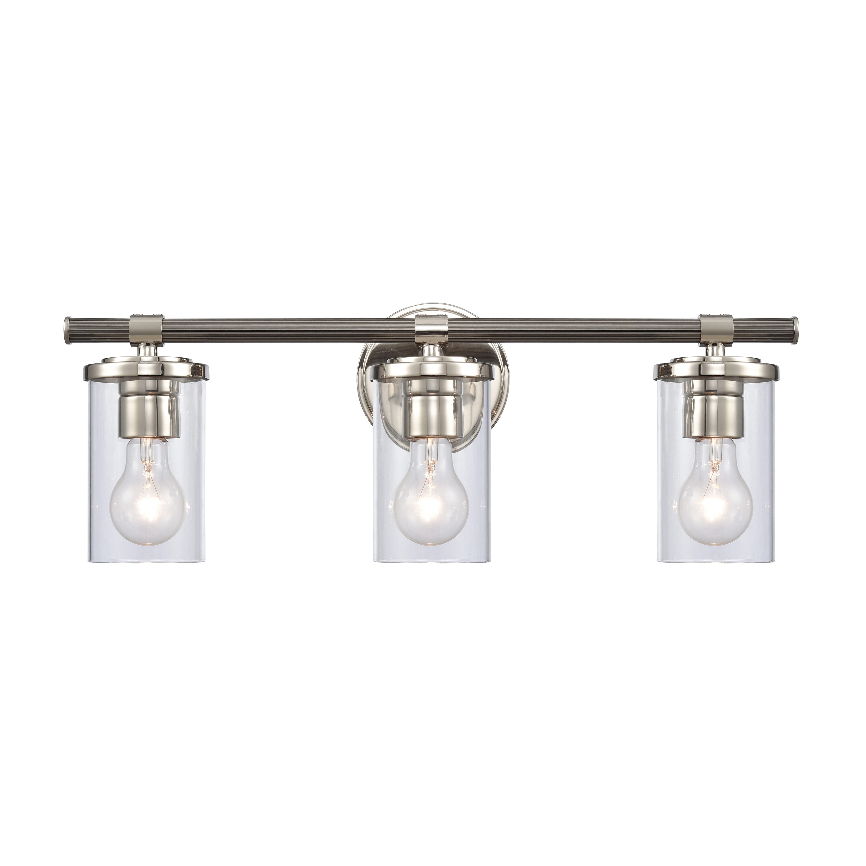 Westmore by ELK Lighting LW-202302010244 Cedar 22-in 3 -Light Polished Nickel Traditional Vanity light