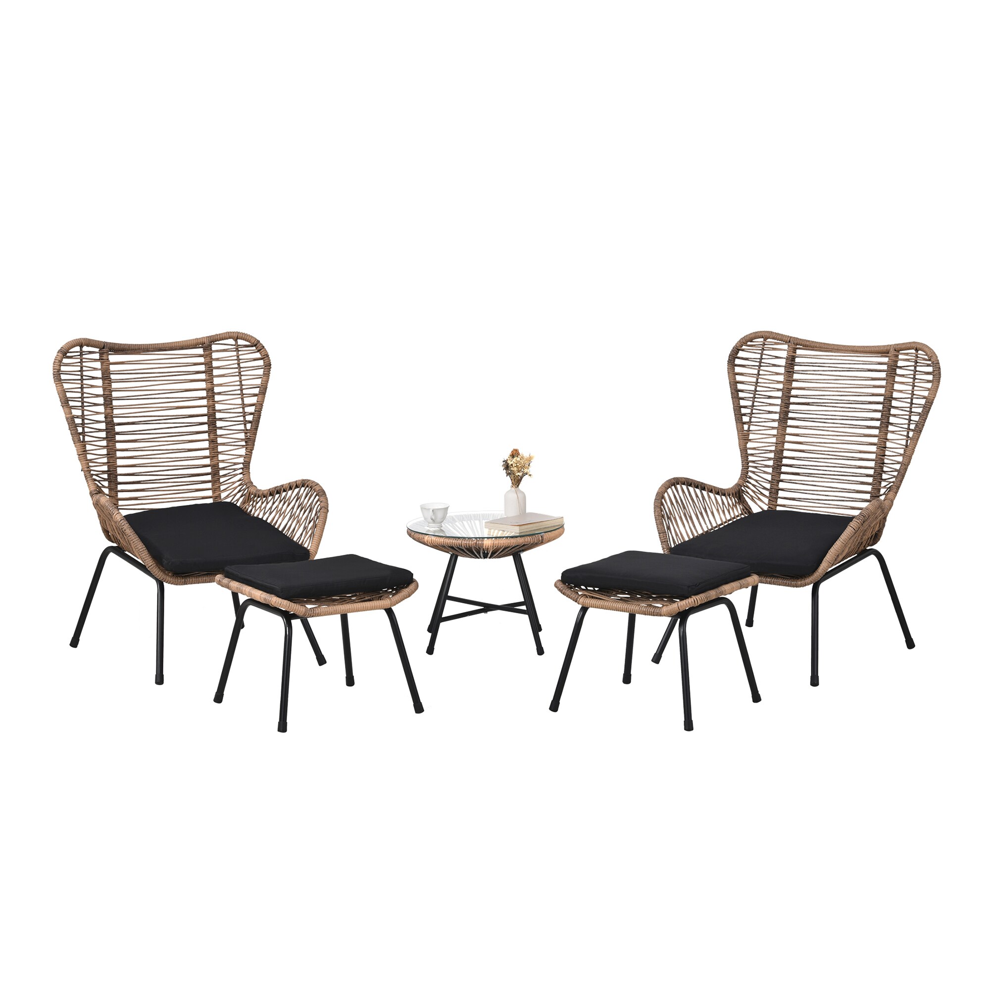 AHIOU HOME ZAAHG-257AAD3P Patio-Conversation-Sets - View #4