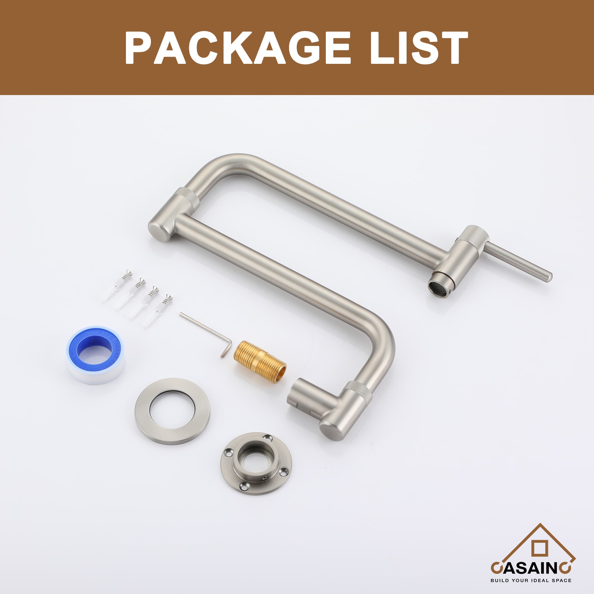CASAINC RB0781-WE Kitchen-Faucets - View #7