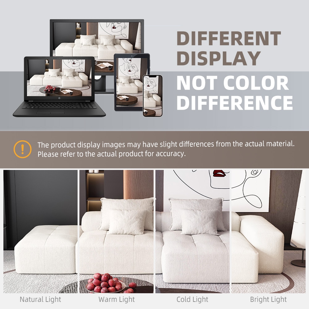 Homy Casa HJCSQJ-BG Sofas-Loveseats - View #7