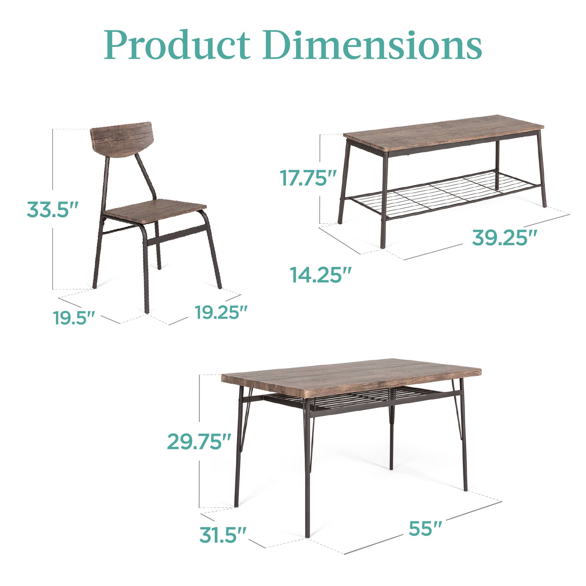 Best Choice Products SKY4588 Dining-Sets - View #6