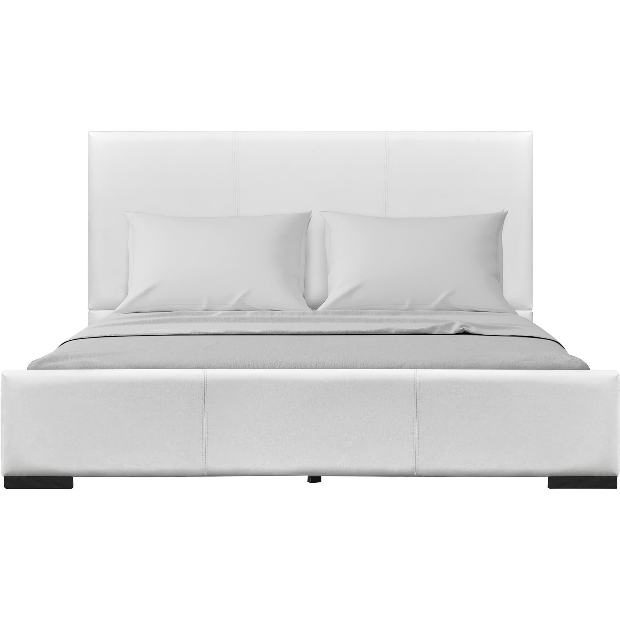 Camden Isle 102231 Abbey White Full Upholstered Platform Bed