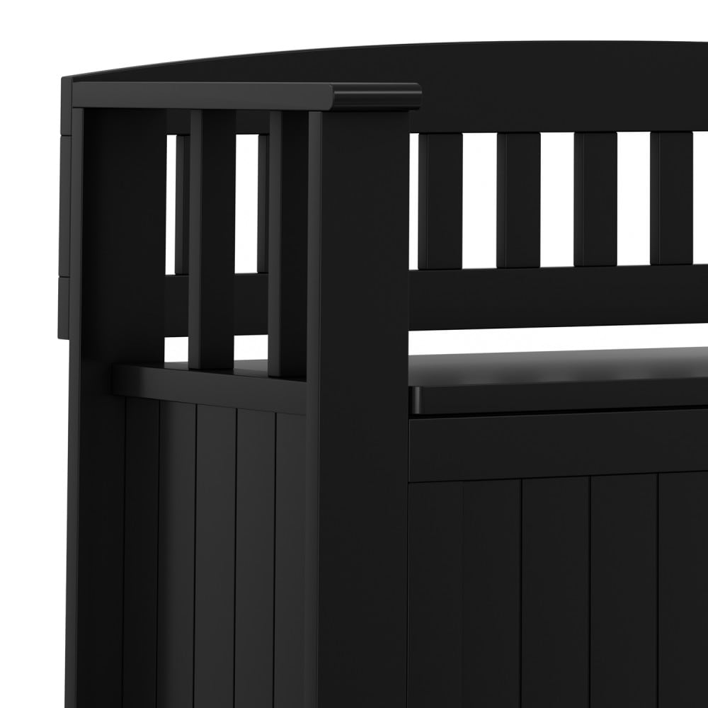 Simpli Home AXCACA57-BL bench - View #3
