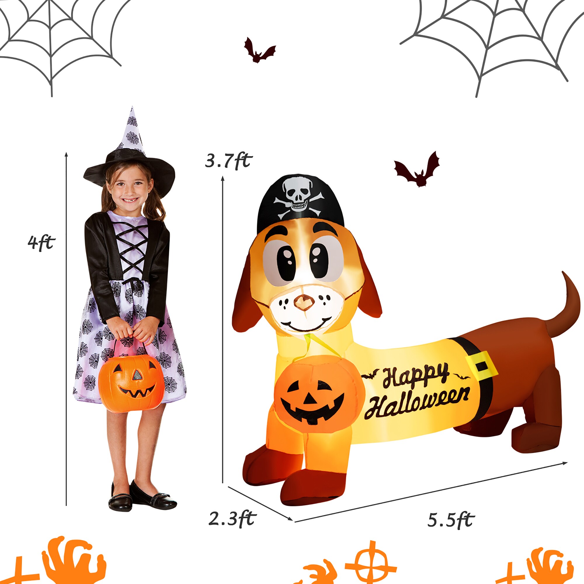 Costway CM24013US Outdoor-Halloween-Decor - View #9