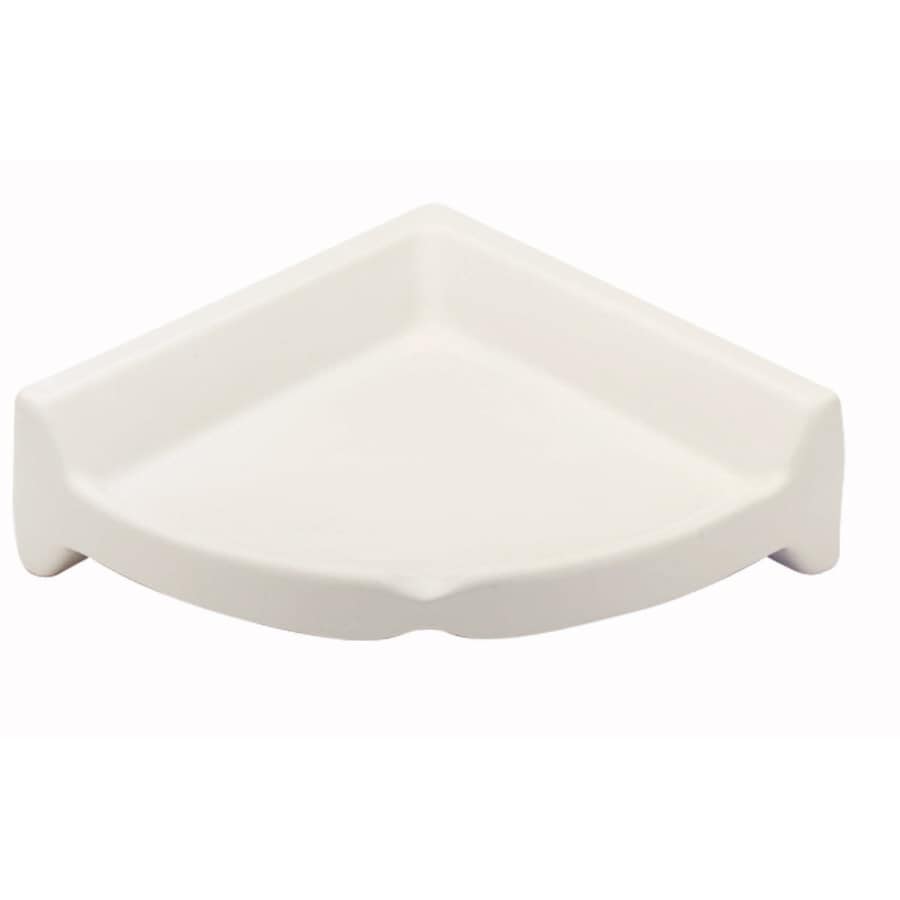 Interceramic Bath Accessories White Ceramic Soap Dish at