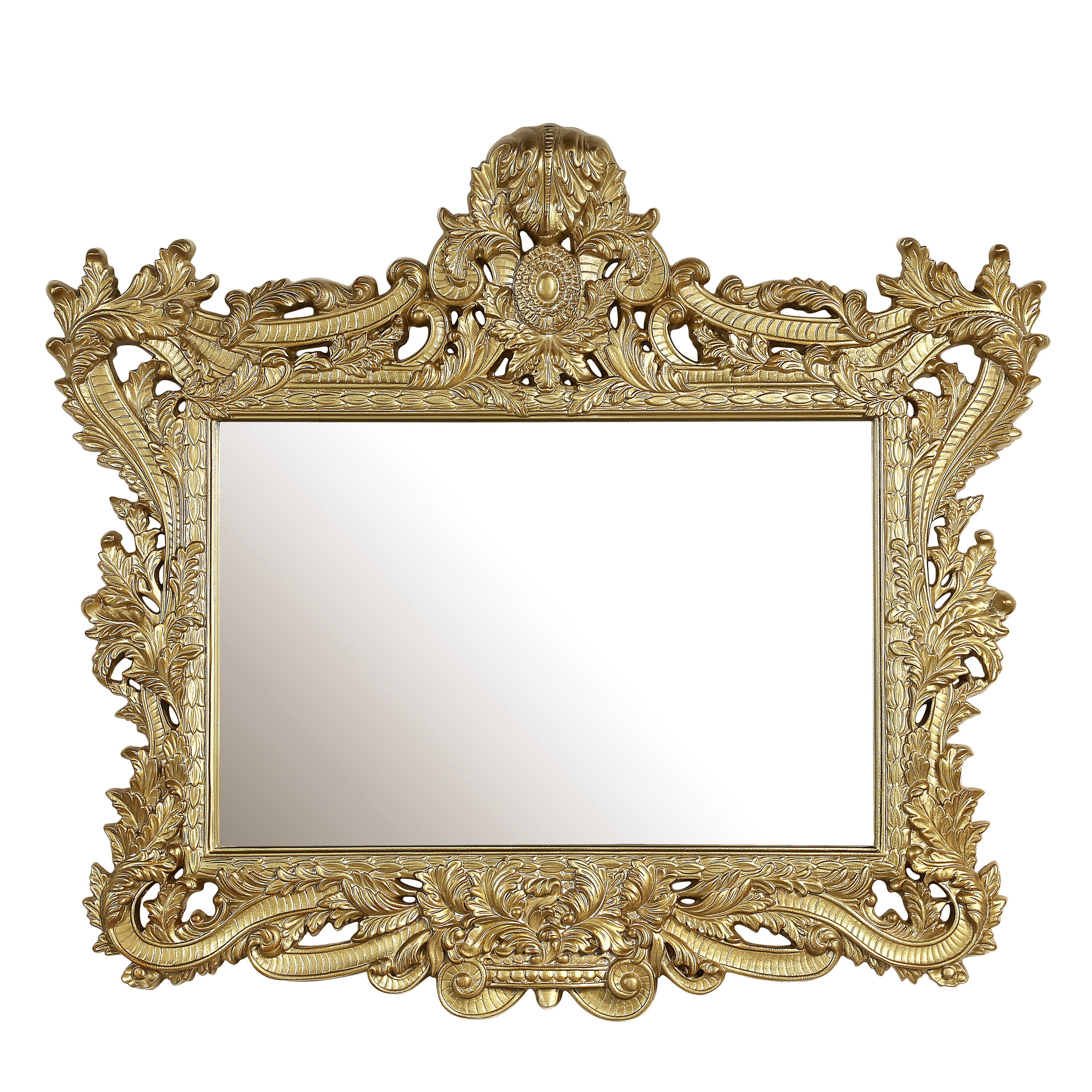 Bernadette Ornate Gold Rococo Wall Mirror