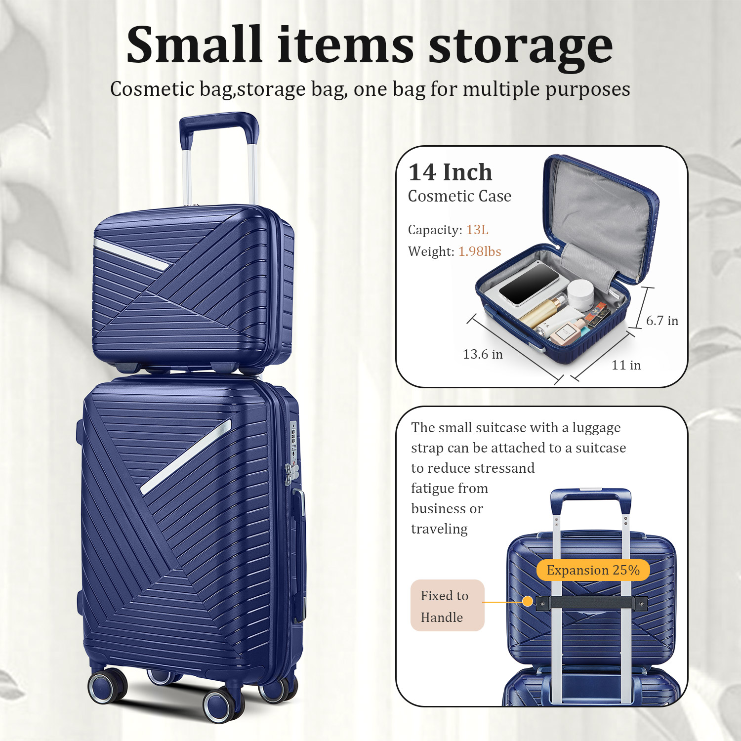 Bybafun YD9600088 Luggage-And-Luggage-Sets - View #3