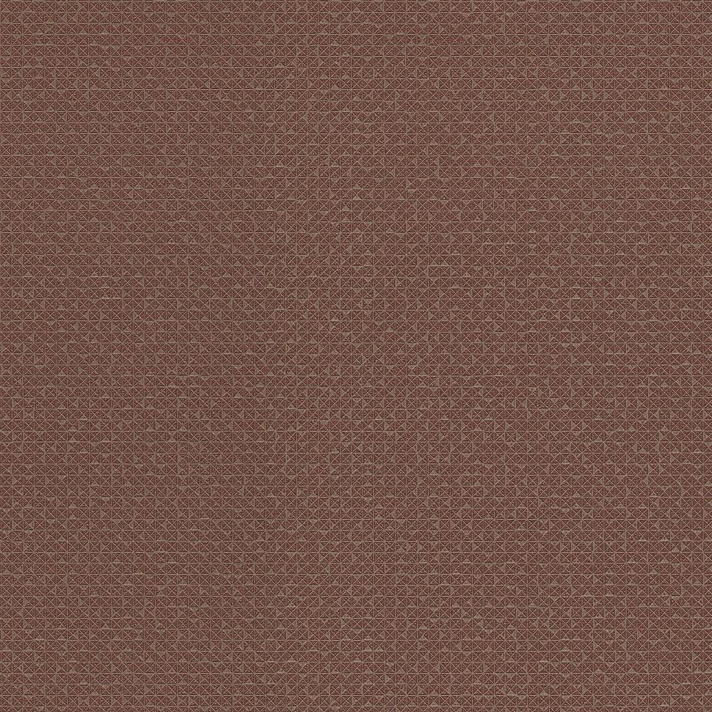 Warner Textures 2945-1149 60.8-Sq. Feet Maroon Vinyl Textured Geometric 3D Unpasted Wallpaper