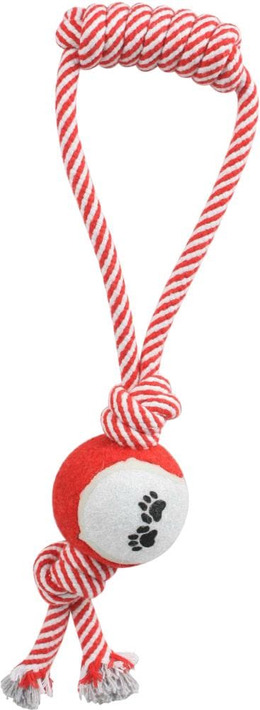 Pet Life DT2RD Fabric Plush Dog Toy