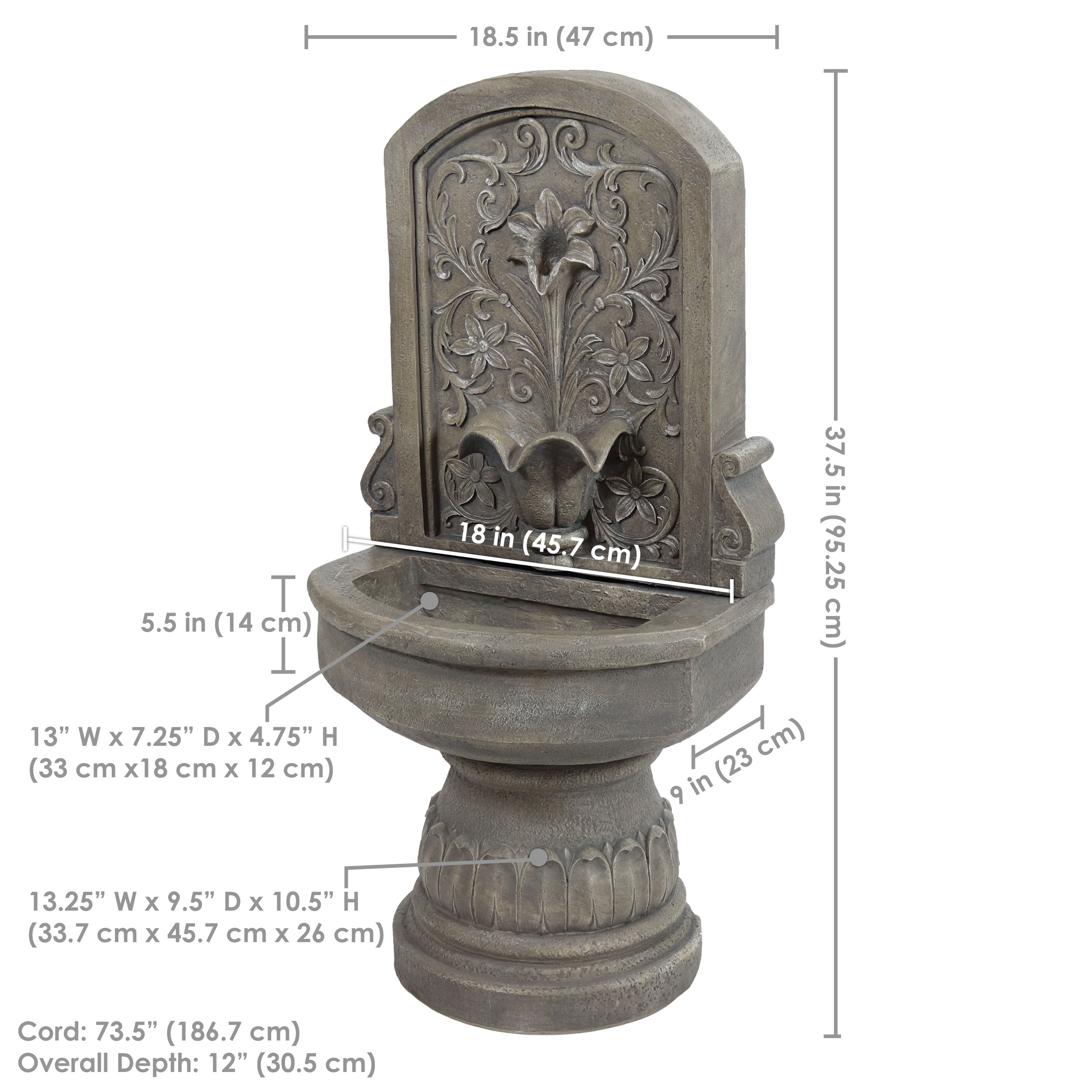 Sunnydaze Decor WNC-854 fountains - View #3
