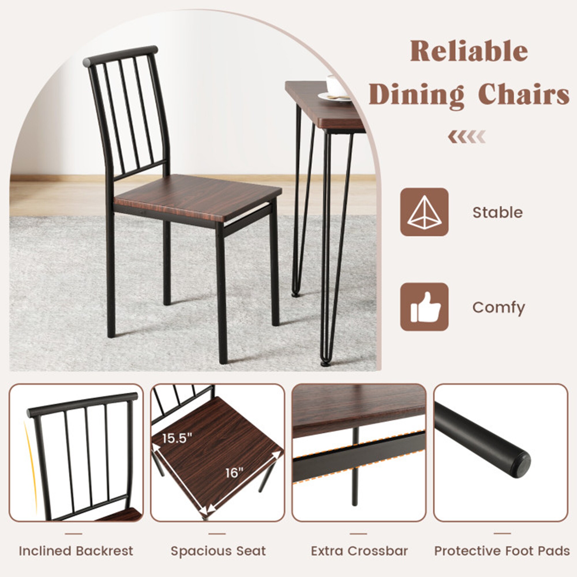 Clihome WM-SM000289AAK Dining-Sets - View #10