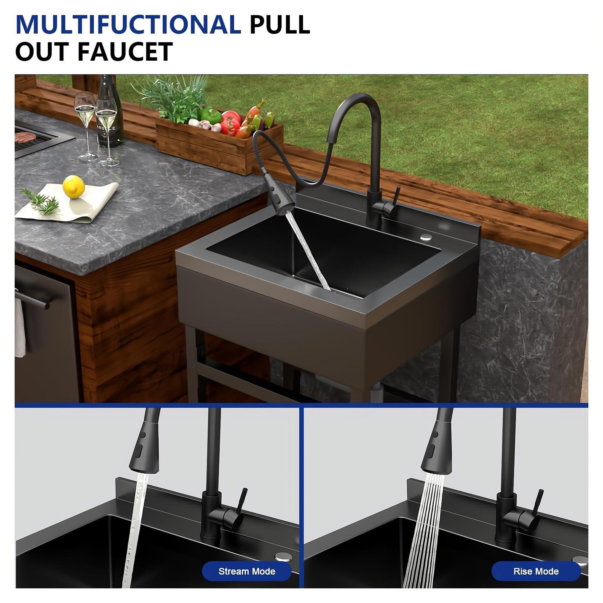 Lordear LD-SYSC1 Laundry-Tubs-Utility-Sinks - View #5
