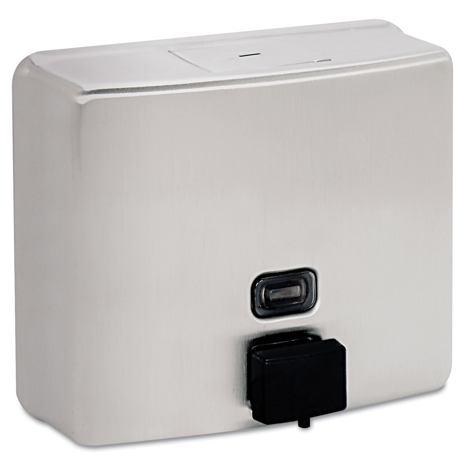 Bobrick ConturaSeries Surface-Mounted Liquid Soap Dispenser 40 oz 7 x 3.31 x 6.13 Satin Finish Stainless Steel