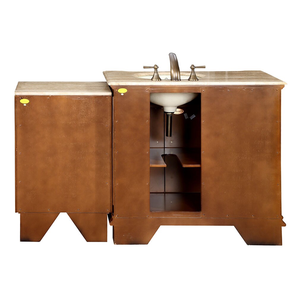Silkroad Exclusive HYP-0904-T-UIC-58-R Bath-Vanity-Combo - View #4