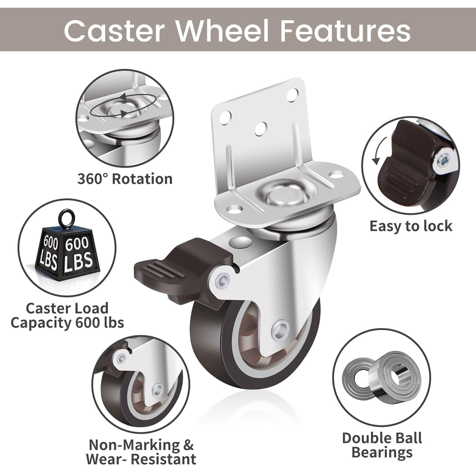 Numhew NHBEN45563 casters - View #2