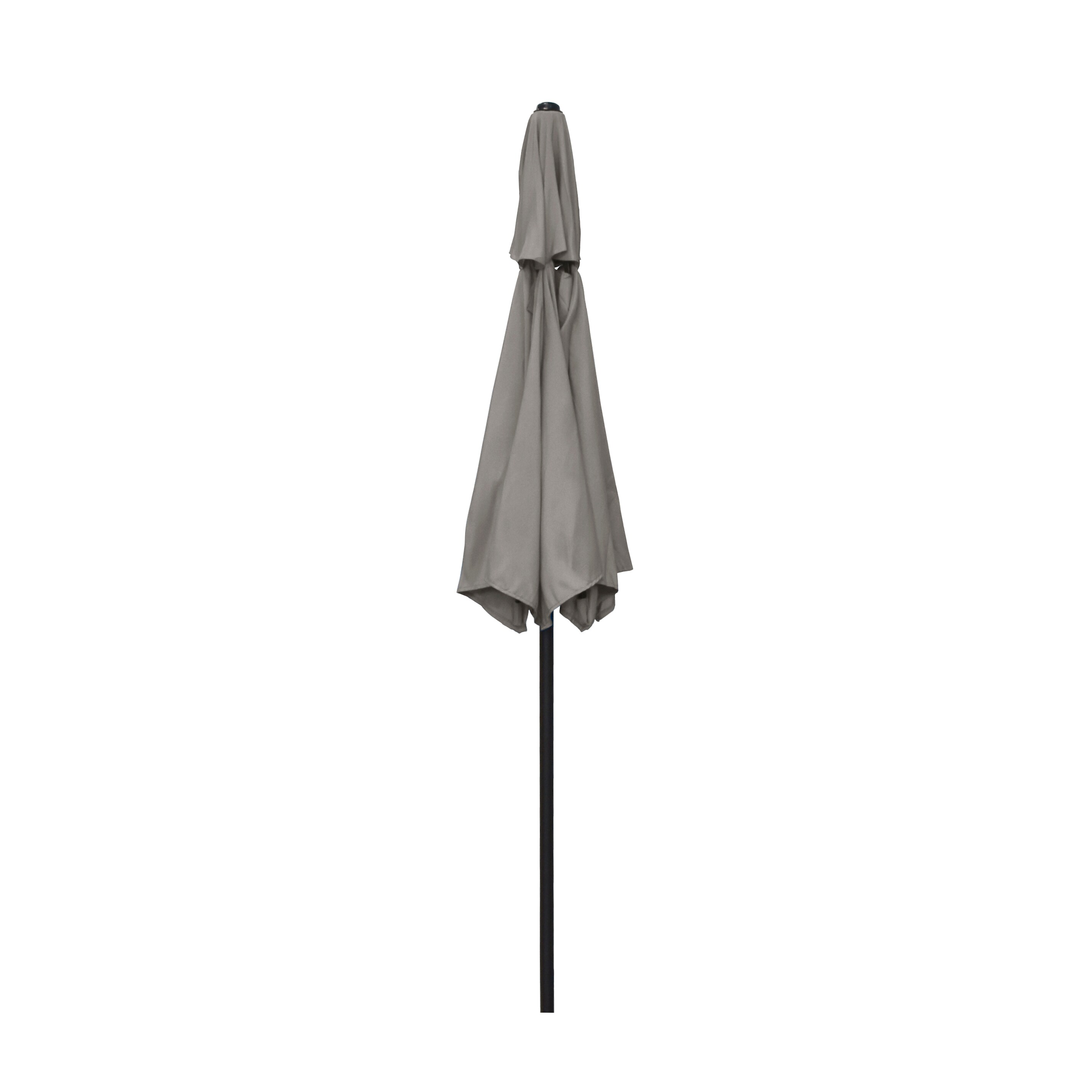 Astella 9-ft Steel Solid Push-button Tilt Market Patio Umbrella in the ...