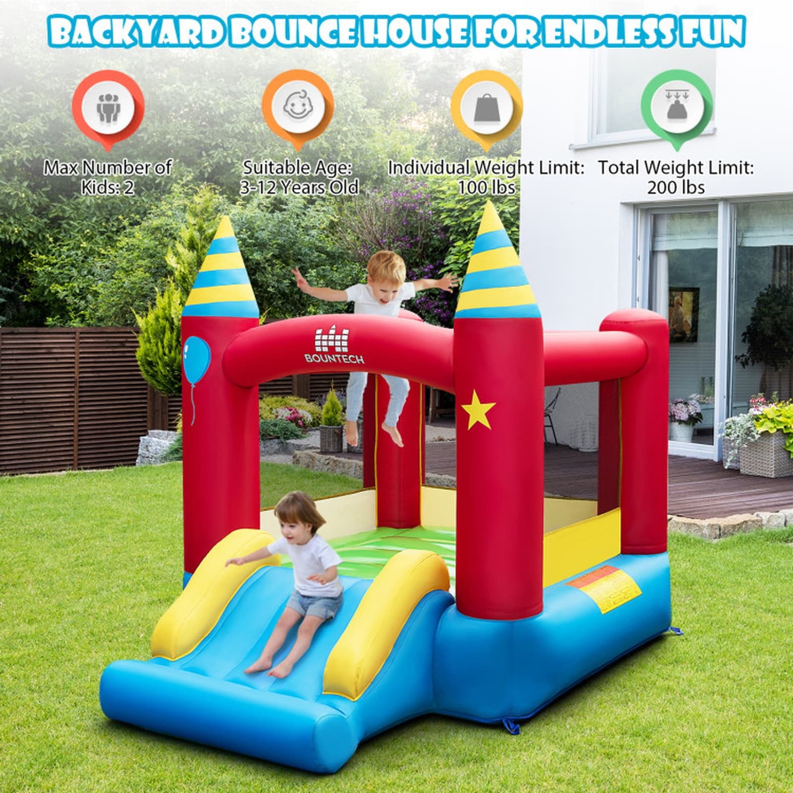 SUGIFT LW102SUGHY0702 Bounce-Houses - View #4