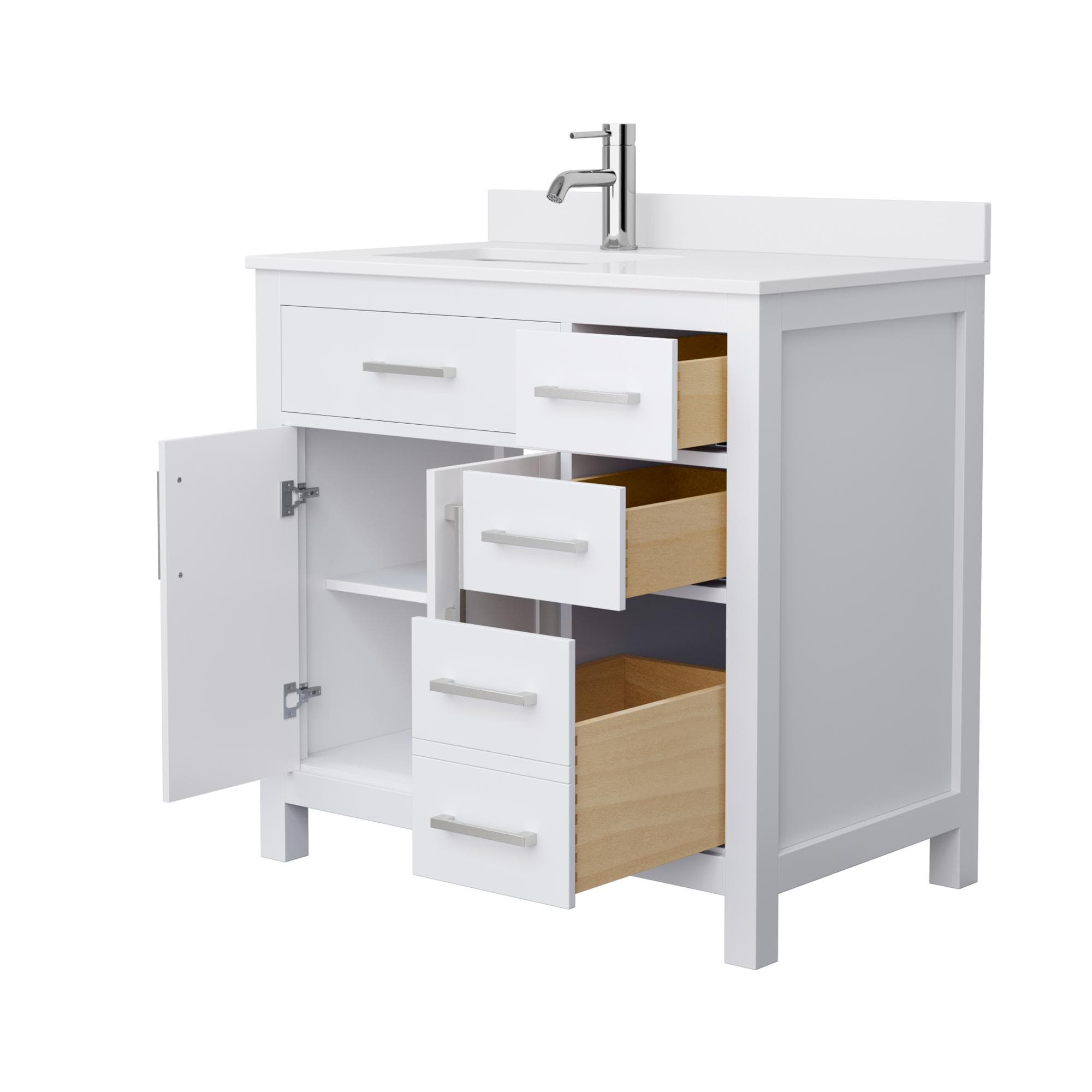 Wyndham Collection WCG242436SWHWCUNSMXX Bath-Vanity-Combo - View #3