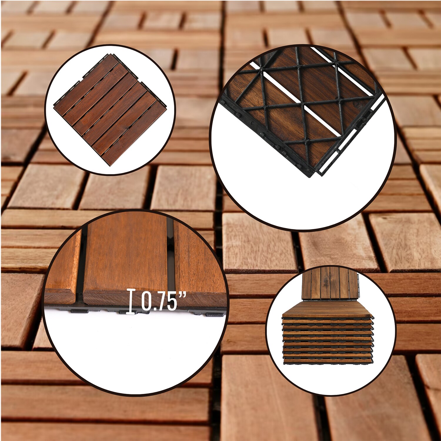 SINOFURN SYA100026BN Deck-Tiles - View #18
