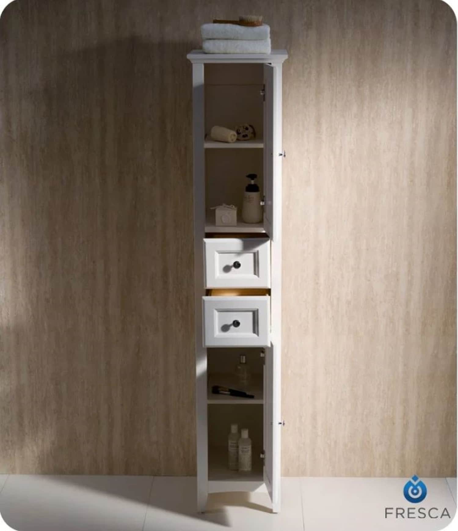 Fresca FST2060AW Linen-Cabinets - View #5