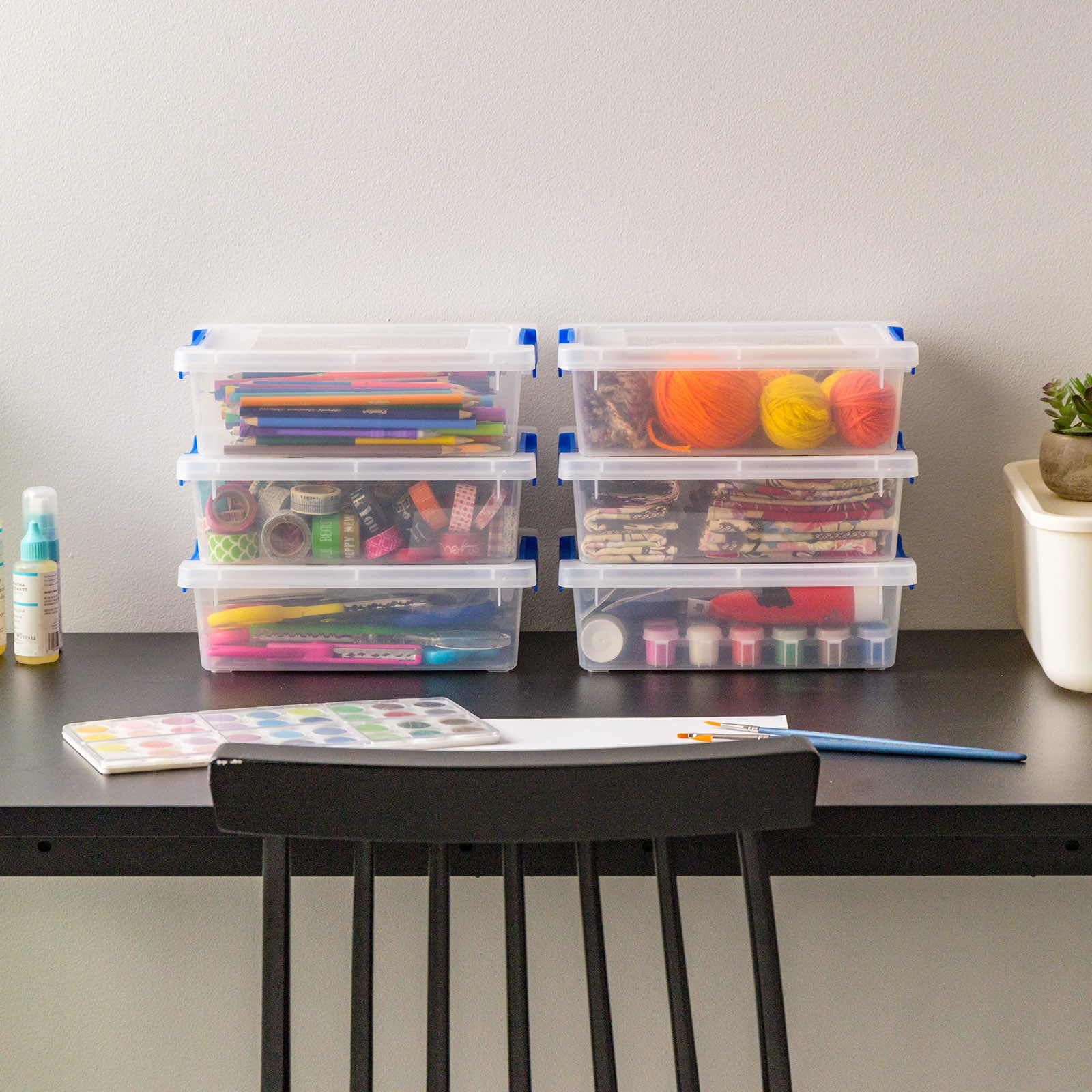 IRIS 500361 Plastic-Storage-Totes - View #2