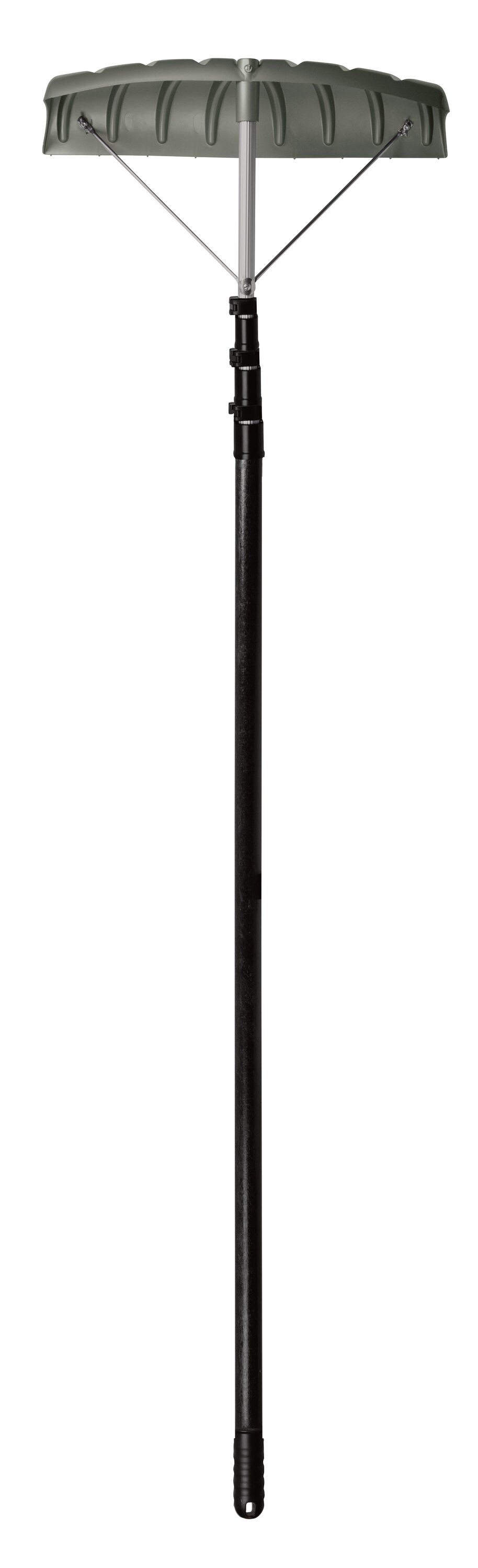 Suncast 24-in Poly Snow Shovel with 243-in Aluminum Handle in the