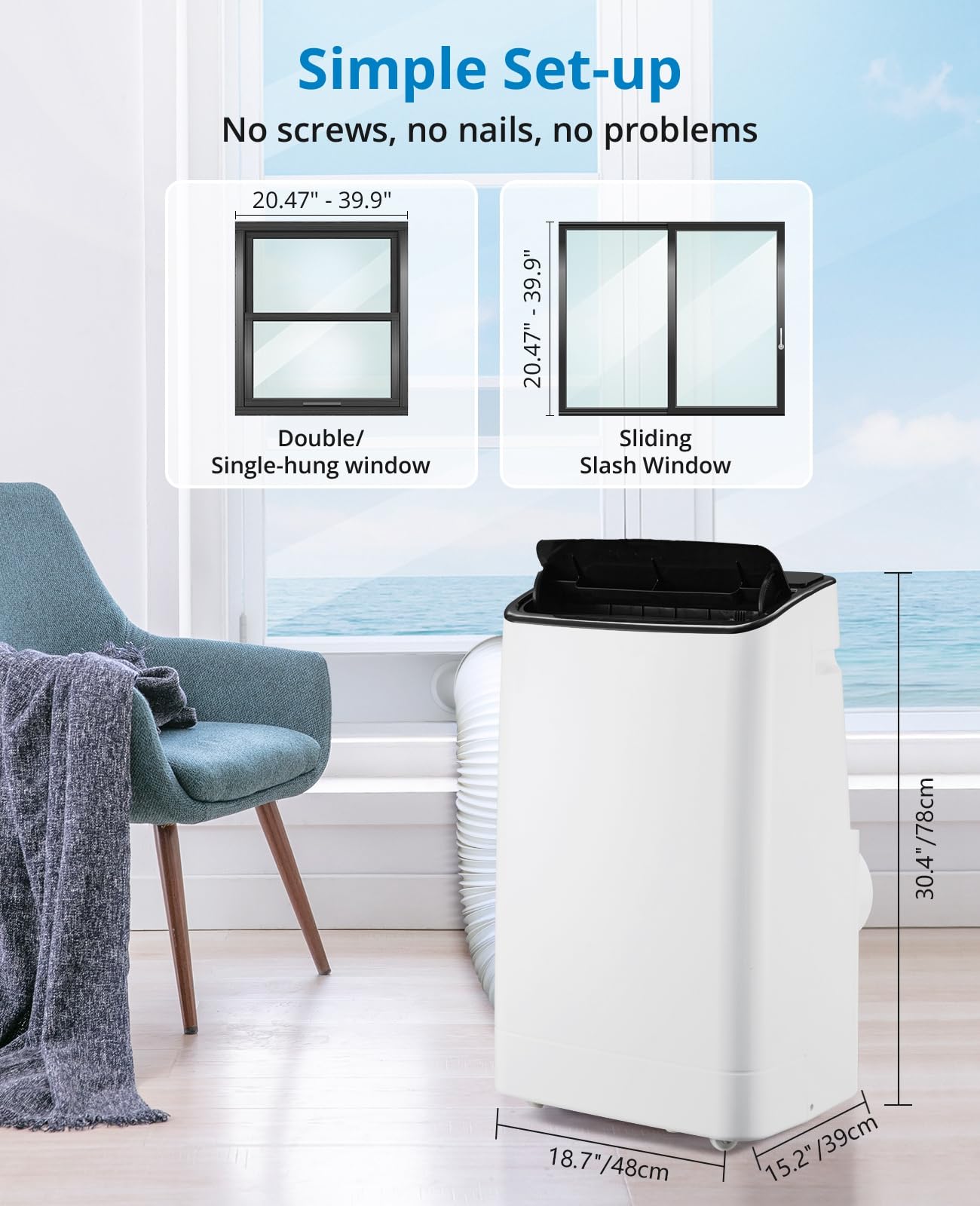 Garvee YXY-LO-PHO-0RQYAFEY Portable-Air-Conditioners - View #6