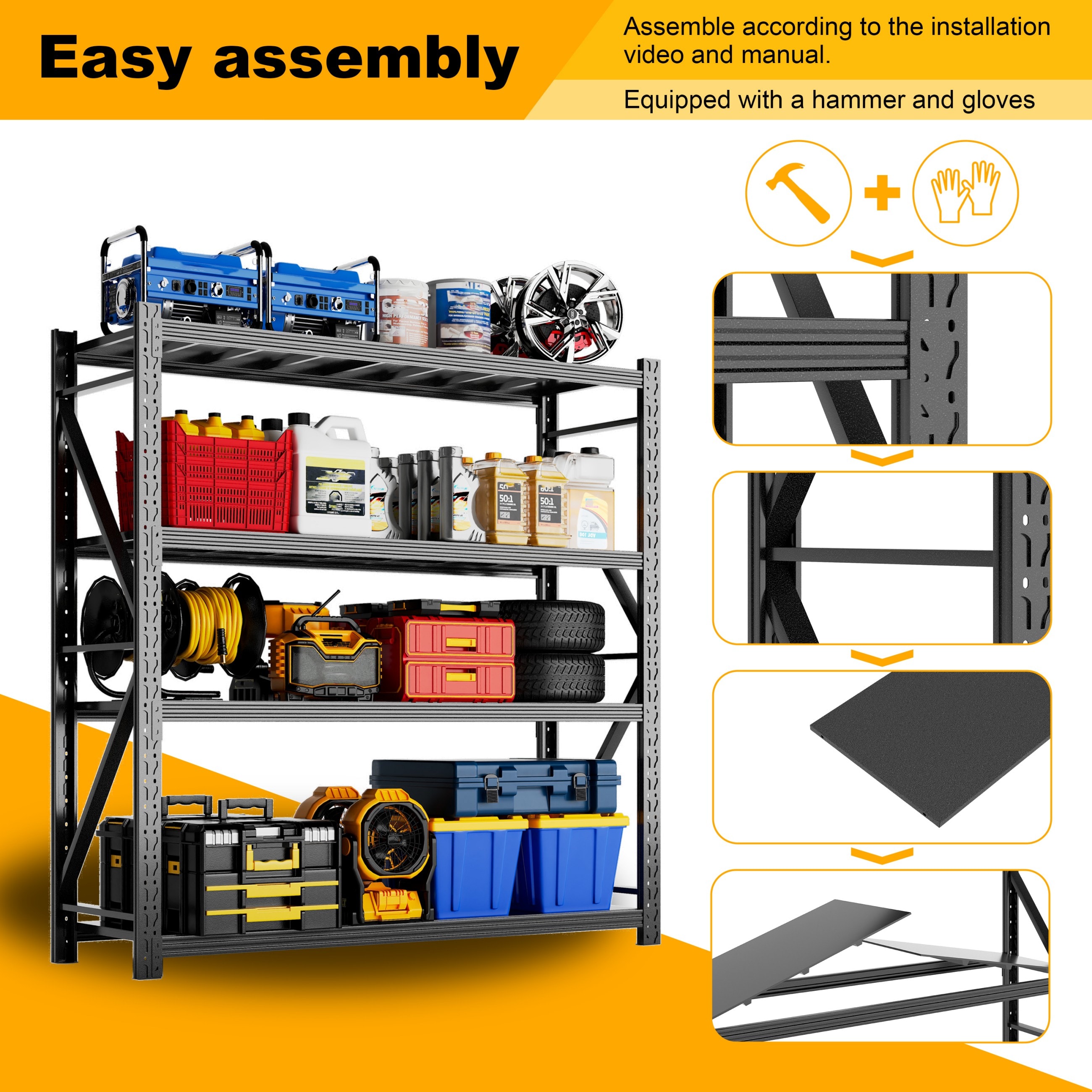 ToolCat NGG30-41-DSG Free-Standing-Shelving - View #3