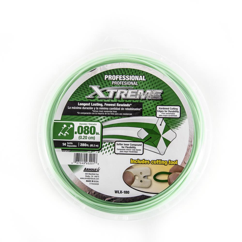 Arnold Maxi Edge Commercial 0.065-in x 440-ft Spooled Trimmer Line in the String  Trimmer Line department at