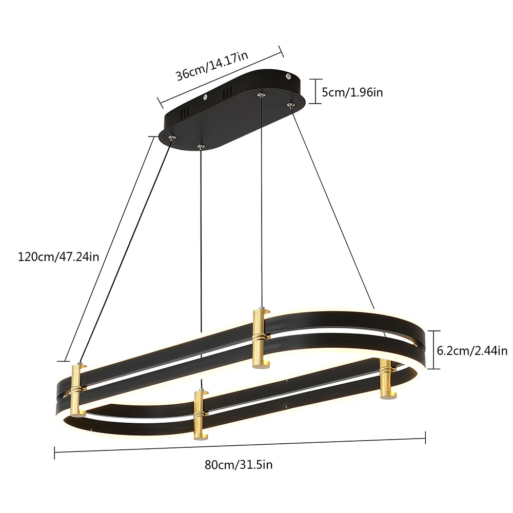 Oukaning JZUC638O99HCX Pendant-Lights - View #4