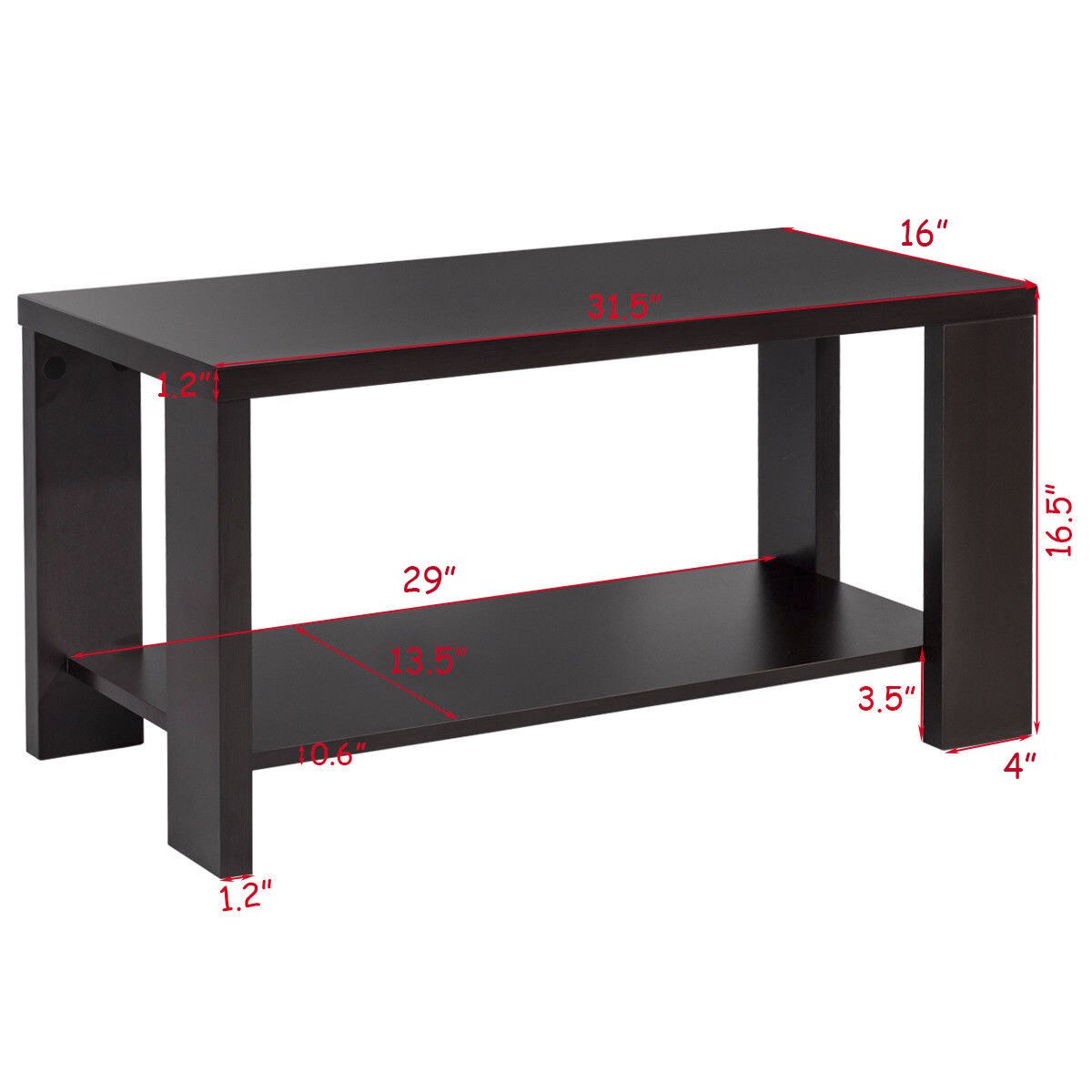 Costway HW56758CF End-Tables - View #2