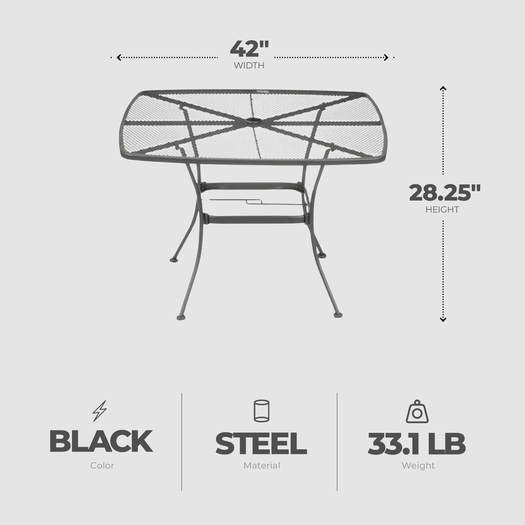 Woodard 397619 Patio-Tables - View #3