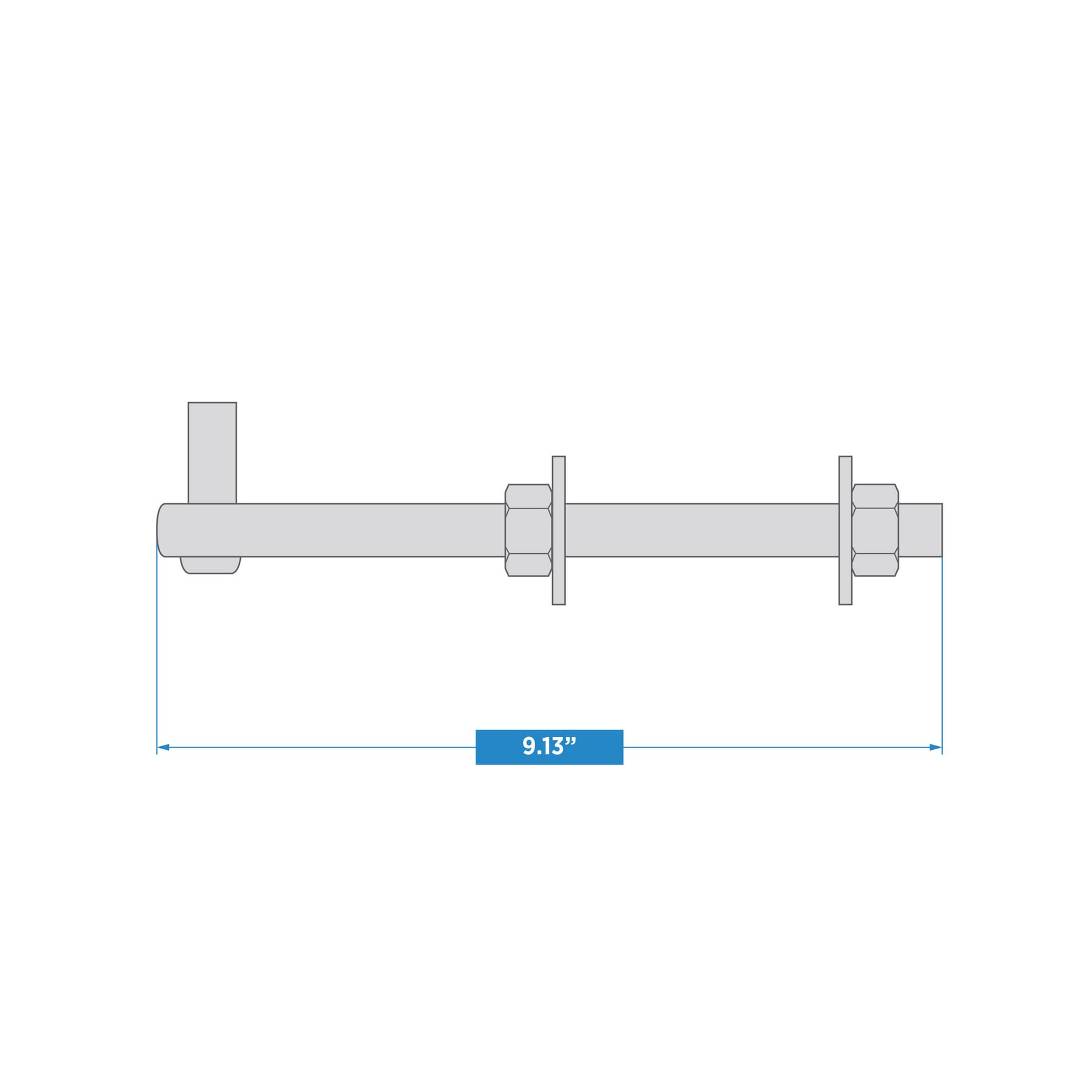 Stanley-National Hardware N130-617 Gate-Hardware - View #5