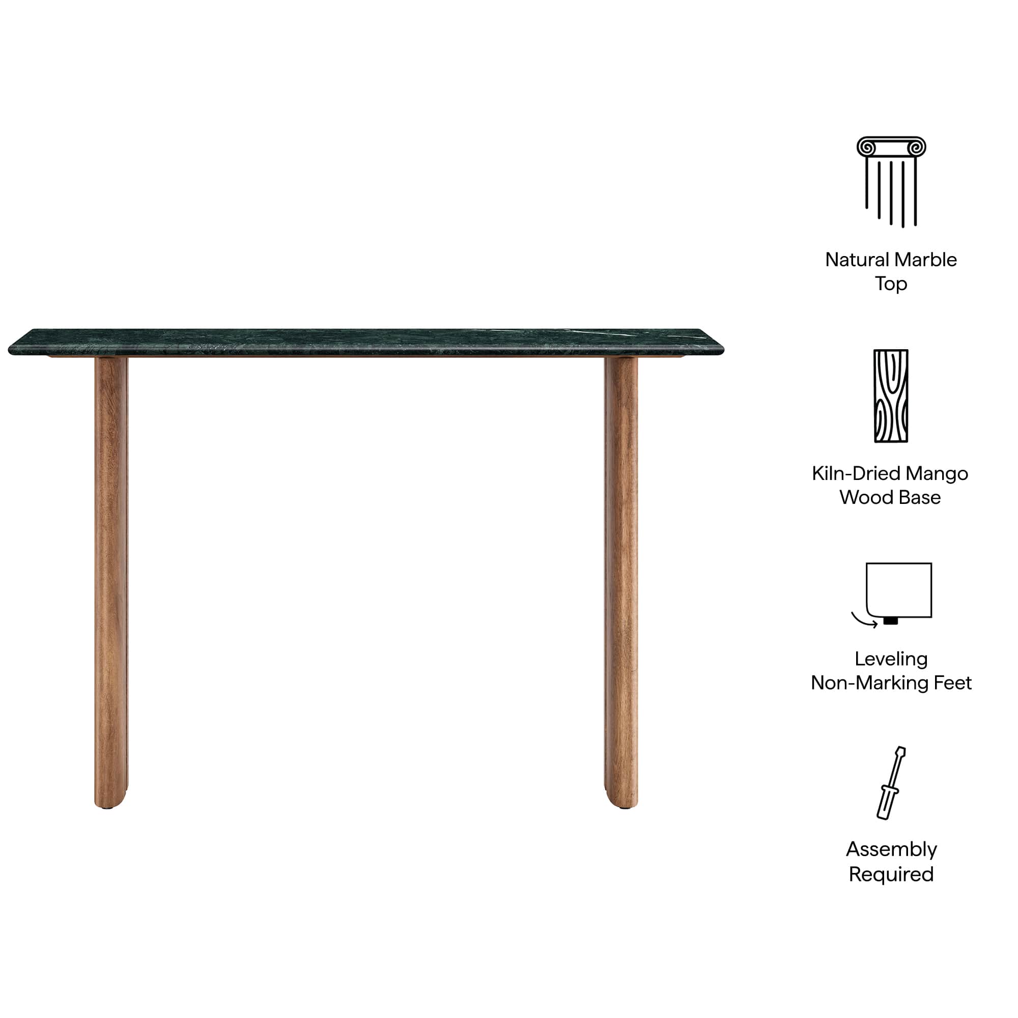 Modway EEI-7516-WAL-GRN Console-Sofa-Tables - View #2