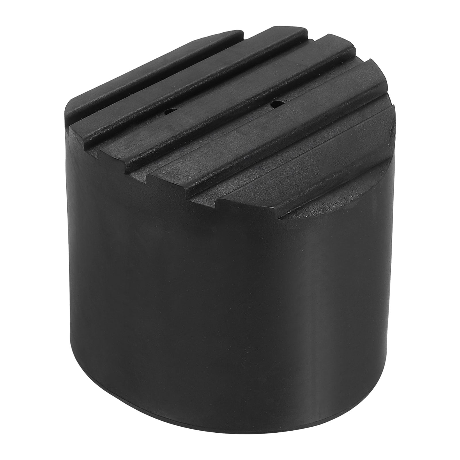 PATIKIL Ladder Non Slip Feet 3inch/76mm 1pcs Rubber Round Foot Protective Mat Cushion Replacement for Telescopic Folding Extension Ladder Protection Black