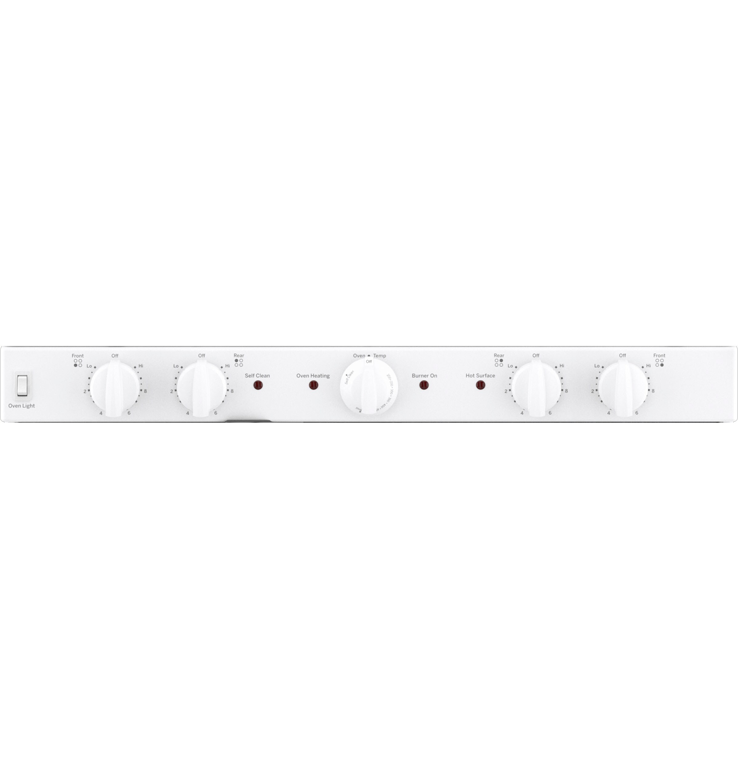 GE JB480DTWW Freestanding-Electric-Ranges - View #5