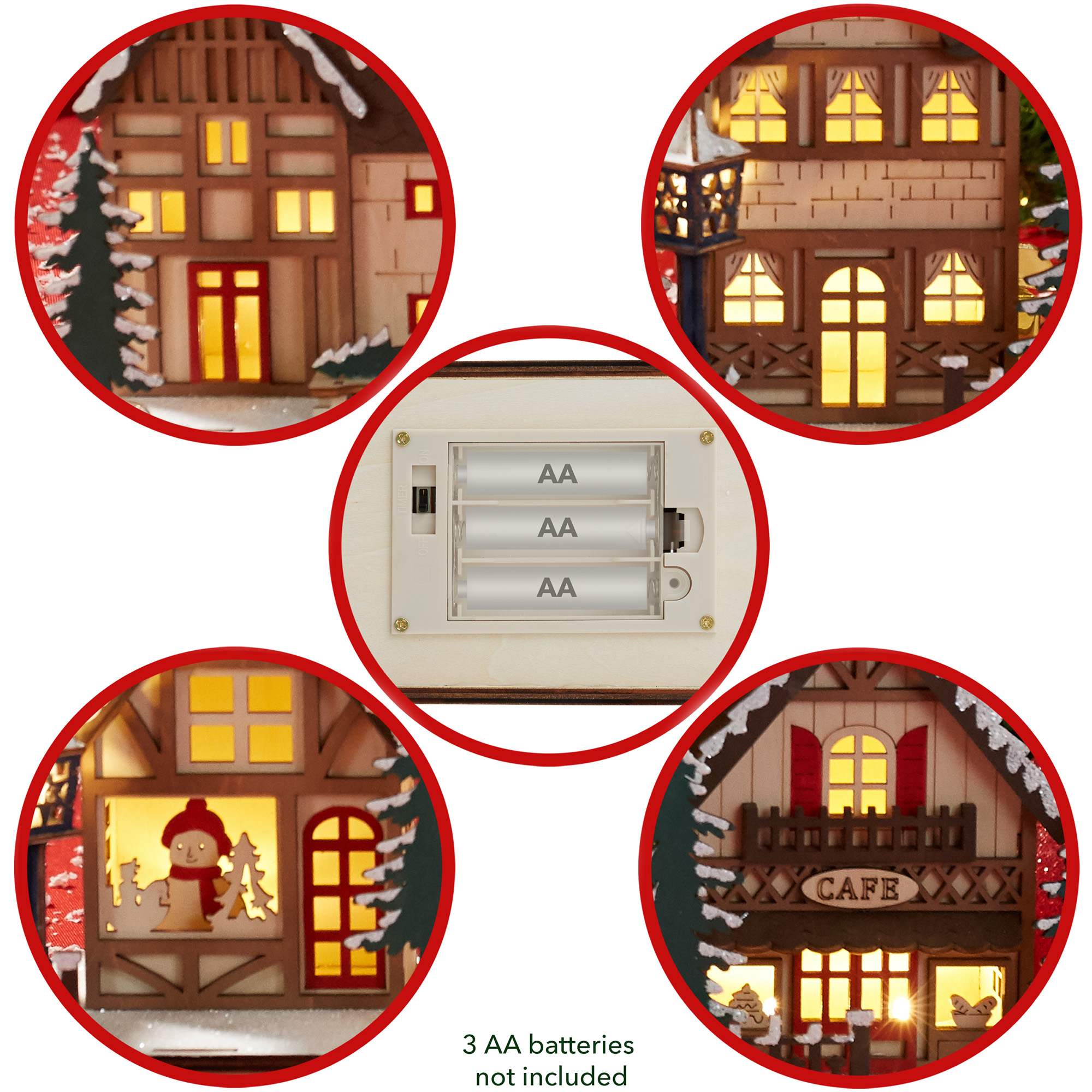 Casafield CHR-291 Table-Christmas-Decorations - View #5